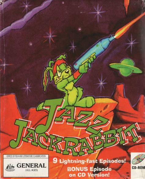 Jazz Jackrabbit CD ROM Cover Or Packaging Material MobyGames