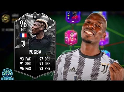 ESTA CARTA ES INCREÍBLE POGBA SHOWDOWN 96 REVIEW Y CLIPS FIFA 22