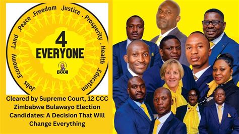 Victory Against ZANU PF Court Clears 12 CCC Bulawayo Candidates YouTube