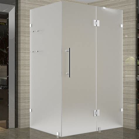 Aston Avalux Gs 42 X 72 Square Hinged Shower Enclosure Wayfair