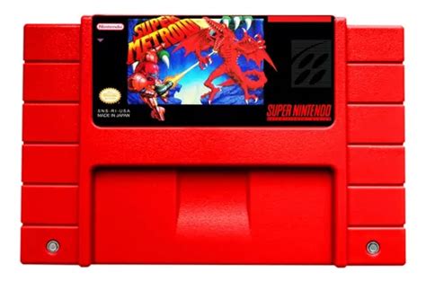 Cartucho Fita Jogo Super Metroid Super Nintendo Snes Parcelamento Sem