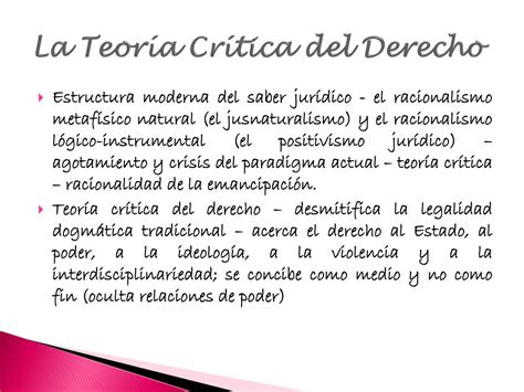 Descubre La Teoría Crítica Del Derecho Una Mirada Profunda ★ Teoría Online