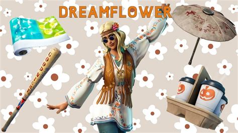 Dreamflower Fortnite Skin Review Youtube