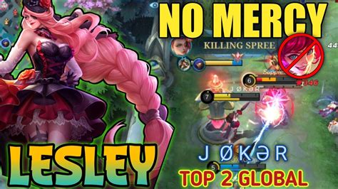 No Mercy From Deadly Lesley One Shot Build Top Global Lesley