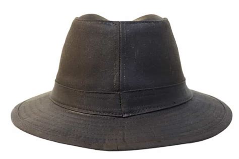 Milford Oilskin Hat - Leather Direct