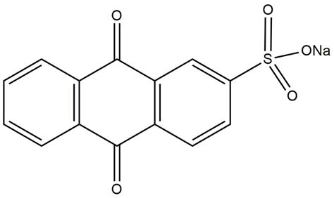 Structural Formula Of Anthraquinone 2 Sulfonate Aq Download