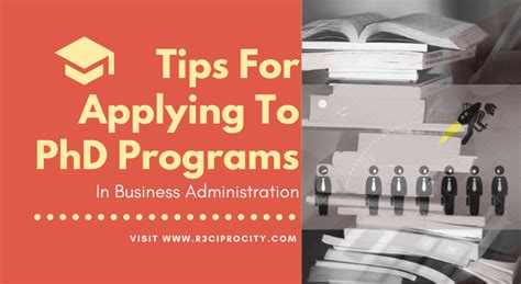 7 Phd Application Tips For Phd Programs In Business Administration