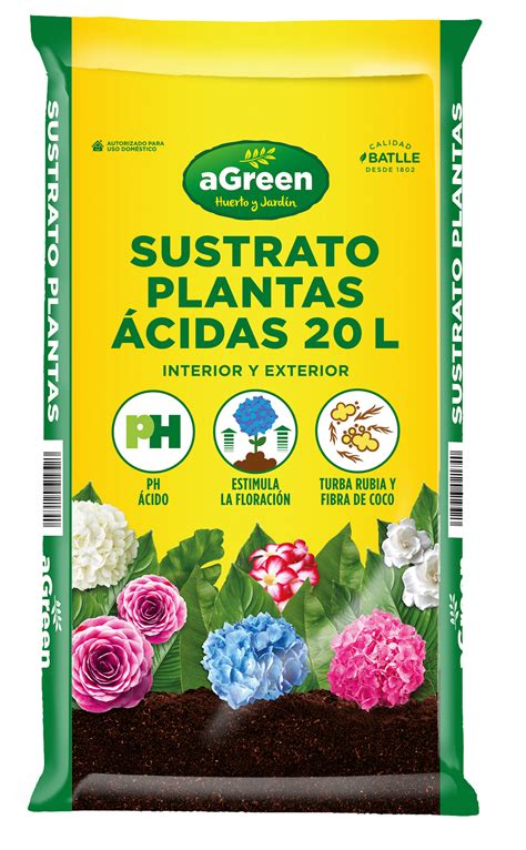 Sustrato Plantas Cidas L Agreen Huerto Y Jard N