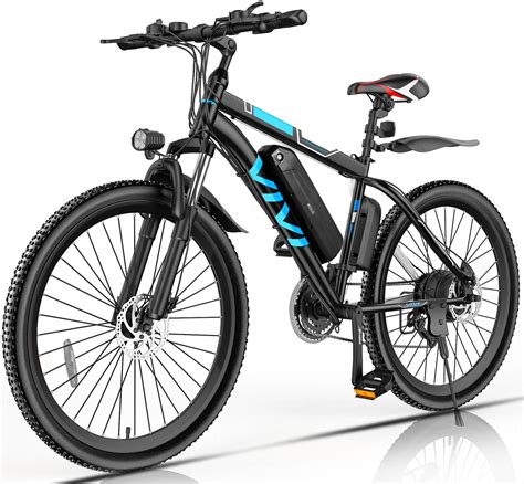 Vivi Electric Bike For Adults 26 Inch 500W Ebike For Adults Removable