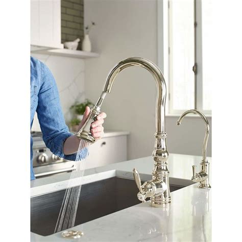 Moen S73004NL Weymouth One Handle High Arc Pulldown Kitchen Faucet