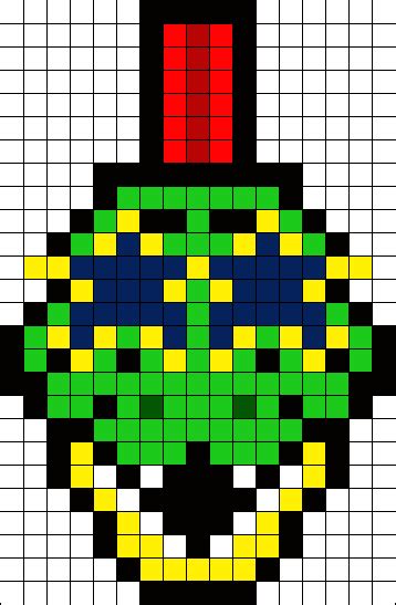 Montgomery Gator Perler Bead Pattern Bead Sprites Characters Fuse