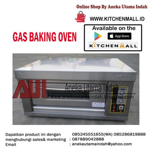 Jual PRIMAX PCH 10307 OVEN GAS 1 DECK 1 TRAY LOYANG PEMANGGANG ROTI