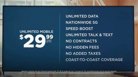 Spectrum Mobile Tv Commercials Ispottv