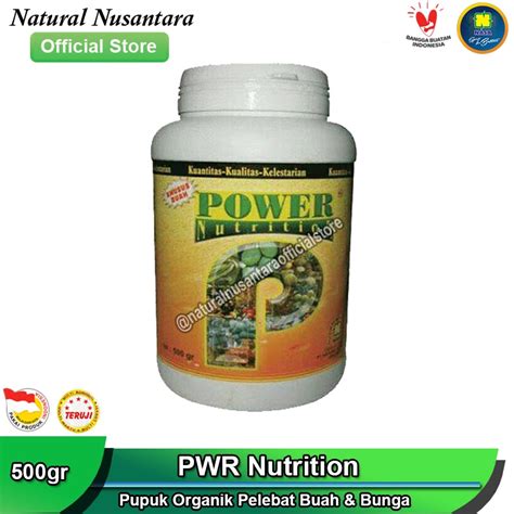 Jual Power Nutrition 500gr Nasa Pupuk Organik Pelebat Buah Dan Anti