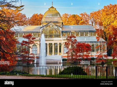 The Palacio De Cristal Crystal Palace Located In The Heart Of The