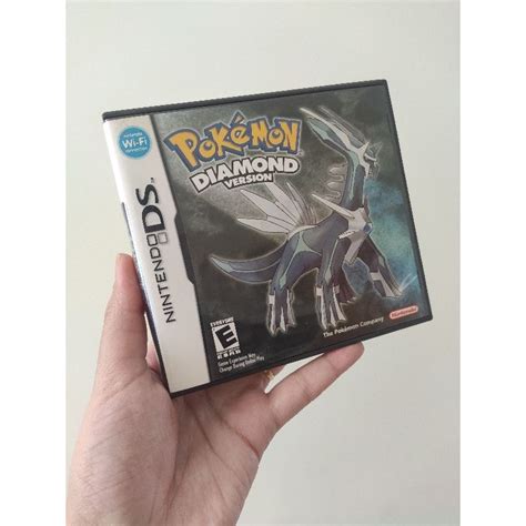 Jogo Pokemon Diamond Version Nintendo Ds Shopee Brasil