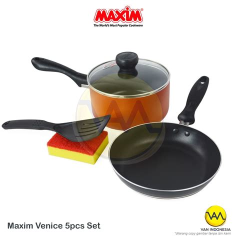 Jual Maxim Venice 5 Pcs Set Fp 20 Cm Sp 17 Cm GC Spatula