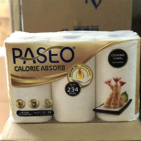 Jual Tissue Paseo Calorie Absorb Cooking Towel 3 In 1 Shopee Indonesia