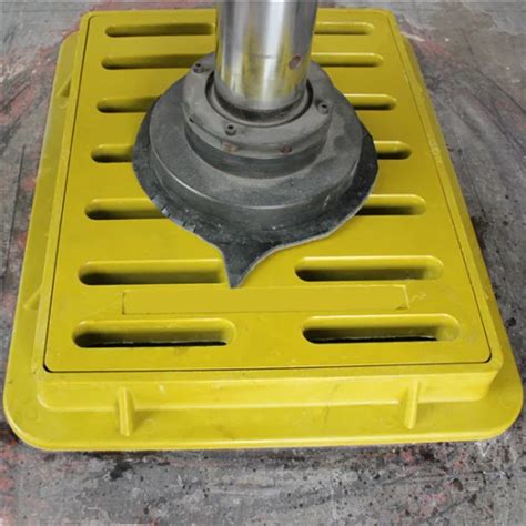 BS En124 D400 600mm Fiberglass GRP SMC Manhole Cover Composite