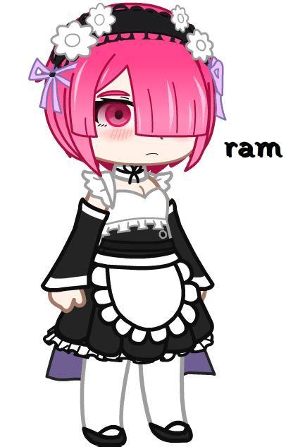 Ram Gacha Club Re Zero Anime En Arte De Papel En D Fotos De