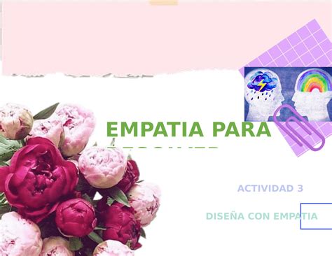 Act Emaptia Jmtc Calificaci N De Actividad Empatia Para