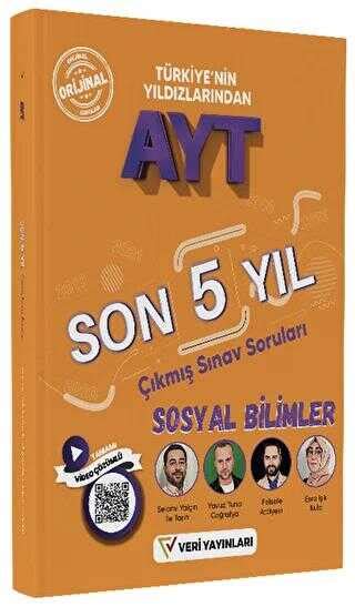 Veri Yayınları AYT Sosyal Bilimler Son 5 Yıl Çıkmış Sınav Soruları