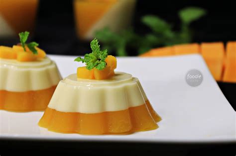 Mango Panna Cotta Recipe | Italian Panna Cotta