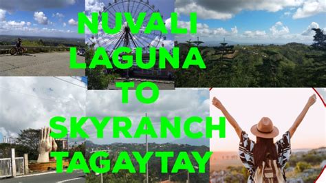 Biking Tour Nuvali Laguna To Skyranch Tagaytay Youtube