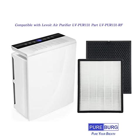 Pureburg Pack Replacement Hepa Filter Kit Compatible With Levoit Air