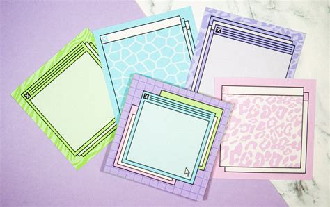 Y2k Aesthetic Memo Pad Cute Memo Pad Aesthetic Notepad Cute Etsy