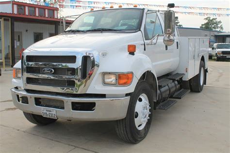 2015 Ford F750 Super Duty Xlt Solid White Work Truck One Owner Must See ...