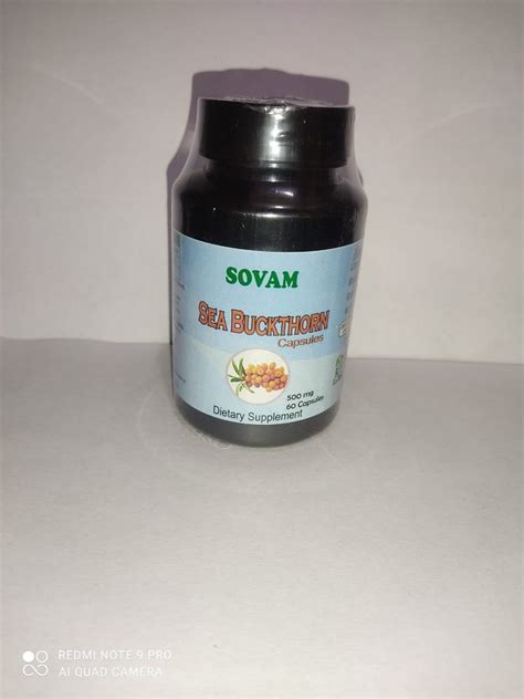 Sea Buckthorn Capsule At Rs 60 Bottle Sea Buckthorn Capsules In