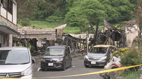 4人死亡の大江町の住宅火災 1階の焼け方激しく 28日も再び実況見分再開（2024年5月27日掲載）｜ybc News Nnn