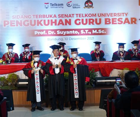 Peneliti Terbaik Dunia Dari Telkom University Menjadi Guru Besar