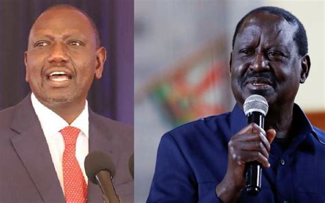 Raila Ruto In Fresh Twitter War Over Cherera Four Probe The Standard