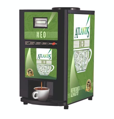 Atlantis Neo 3 Lane Tea And Coffee Vending Machine For Offices At