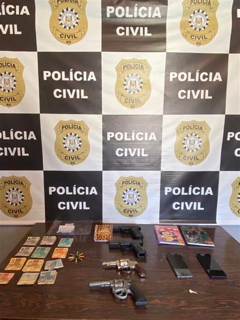 Operação Abre Alas resulta em dois presos armas e mais de 70 mil reais