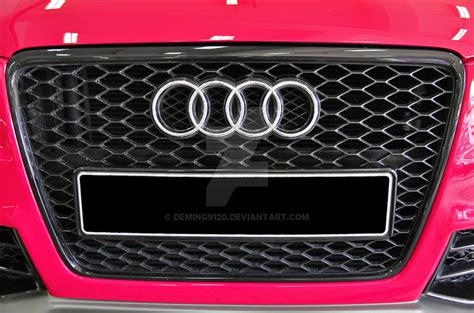 Audi A4 Front Grill And Logo By Deming9120 On Deviantart