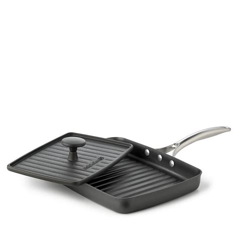 Calphalon Unison Nonstick Grill Pan With Press Bloomingdales