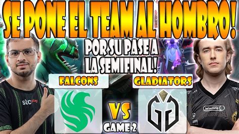 Falcons Vs Gladiators Bo Game Atf Malr Ne Skiter Vs Ccnc Dyrachyo