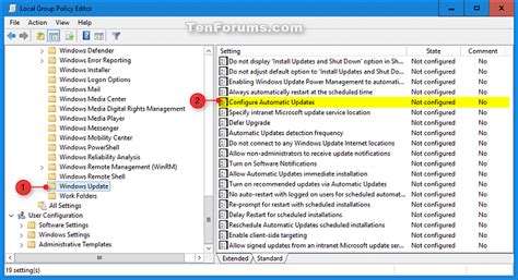 Enable Or Disable Windows Update Automatic Updates In Windows 10