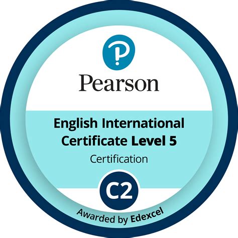 Pearson English International Certificate Level 5 Credly