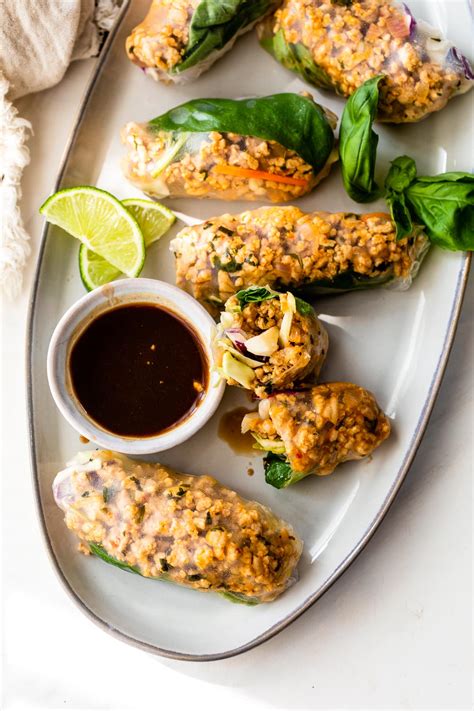 Chicken Summer Rolls Skinnytaste Nature S Gateway