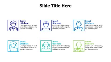 4 Points 3D Cubes Levels Infographic Inforgraphics Slides