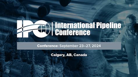 15th International Pipeline Conference IPC 2024 Calgary Alberta