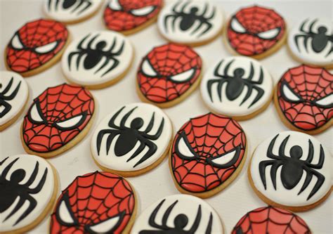 Spiderman Cookies Spiderman Cookies Spiderman Cake Spiderman