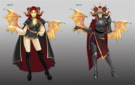 Artstation Paladin Tiefling Clothing Variation