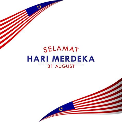 Selamat Hari Merdeka Malaysia Vector Design For Banner Print And Greeting Background Malaysia