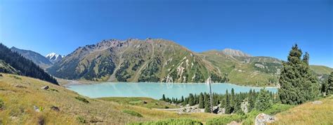 Big Almaty lake. Hiking tour